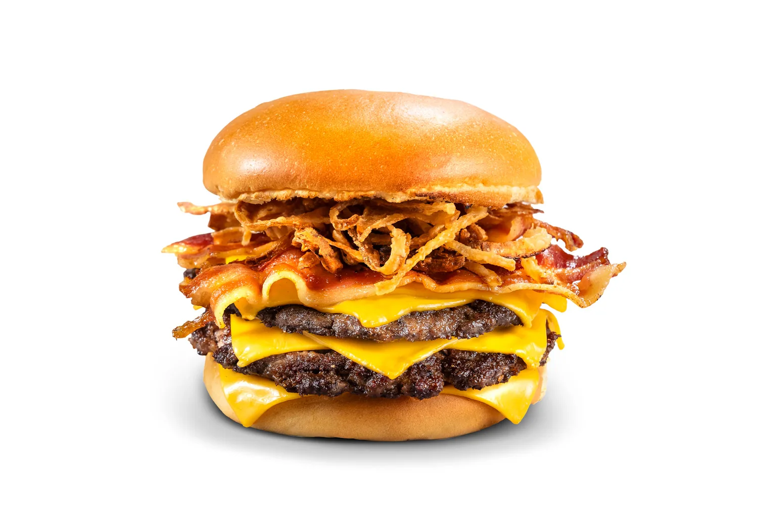 Fotografía gastronómica — hamburguesa premium